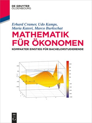 cover image of Mathematik für Ökonomen